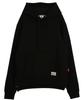 [Unisex] The City Cut-Out Hem Hoodie_Black