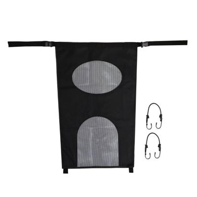 Dog Barrier for Car Back Seat Easy To Install Pet Barrier Mesh Net with Hooks Safety Divider with Storage Pouch for Car SUV Truck