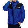 The North Face Mountain Peak Jacket Logo Embroidered Spliced Zipper Hooded Long Sleeve Jacket Men Jacket Dark-Blue NJ2HQ01D