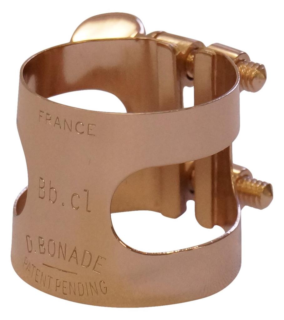 Bonnard Clarinet Ligature Correct Tightening Pink Gold Plate Finish B (2250PG)