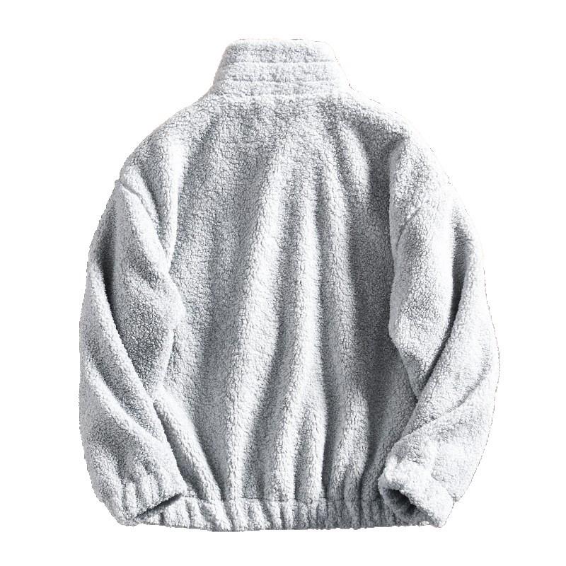 Men's Winter Thickened Lambswool Jacket - Outdoor Mountain Style, Warm, Loose, Casual, Stand Collar, Trendy. Highly Recommended!