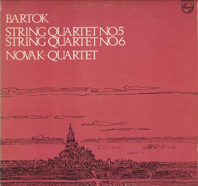 LP Record NOVAK QUARTET - Bartok: String Quartet No. 5 SFX8576 PHILIPS Japan Classical Used
