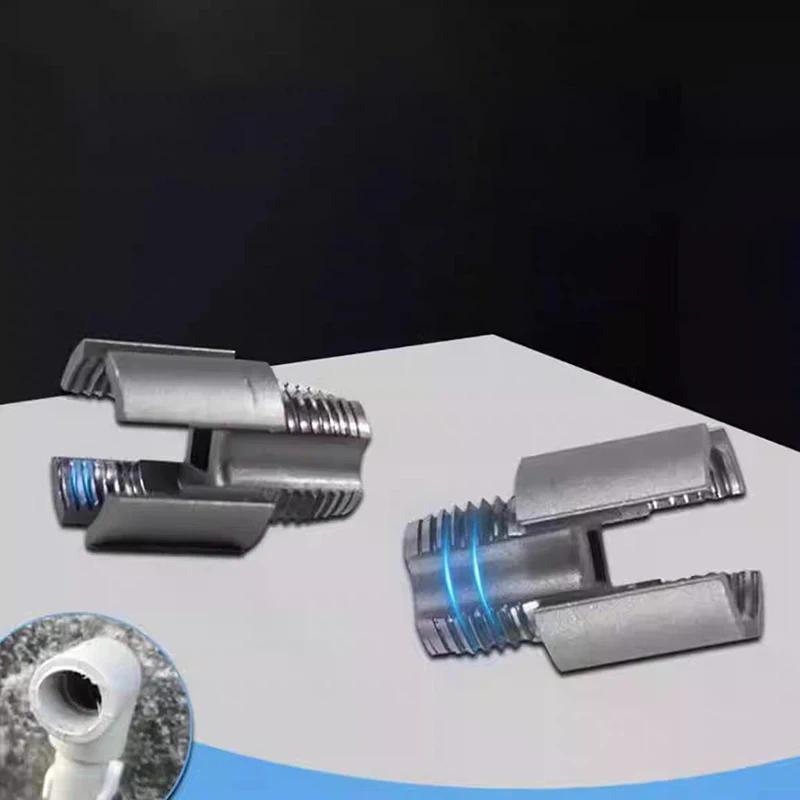 Threading Tool for PVC Pipes, Internal External Pipe Thread Cutter, Compatible with Electric Drills
