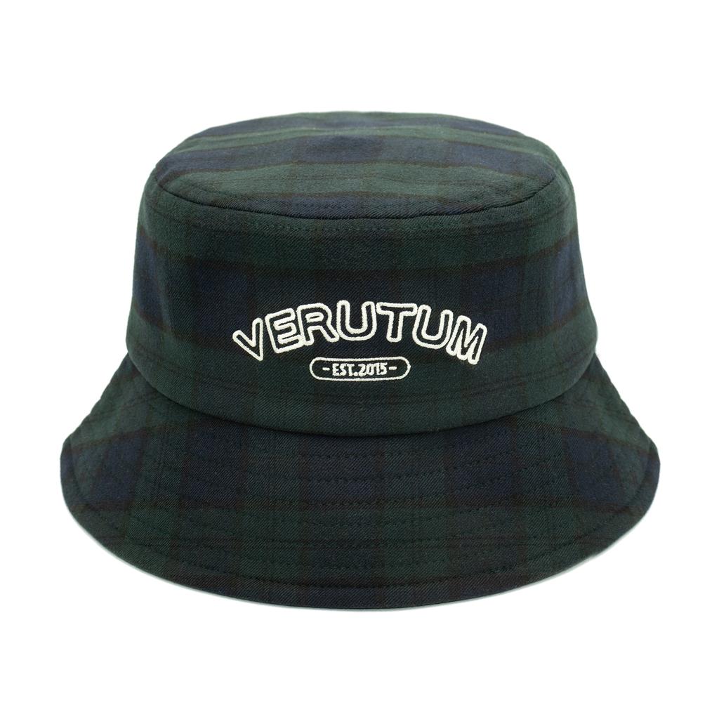 VERUTUM SPORTS Vgh4Bh709U : Check Green Bucket Hat