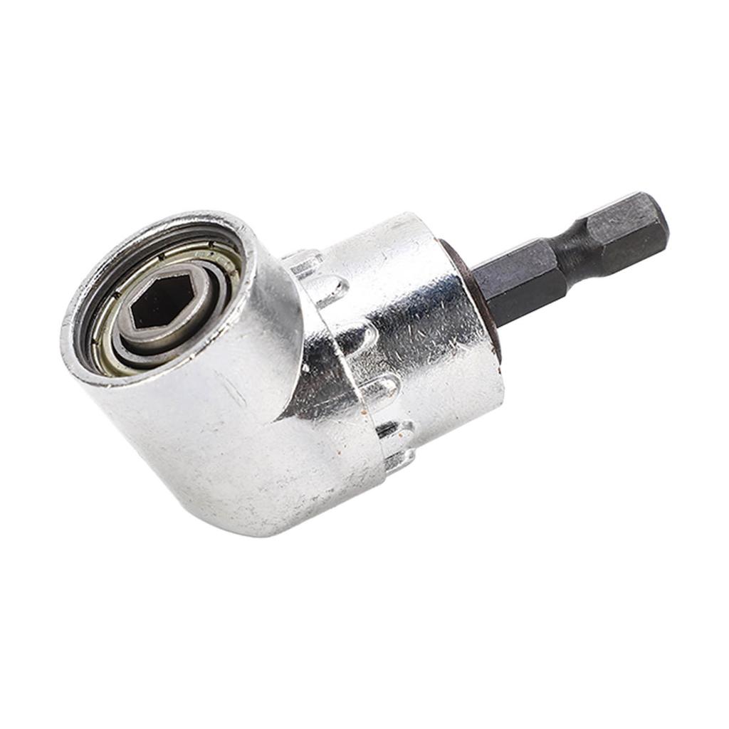 Power Screwdriver Drill Attachment 105 Degree Right Angle Driver Angle Extension for Manual Wrench Drive Chuck