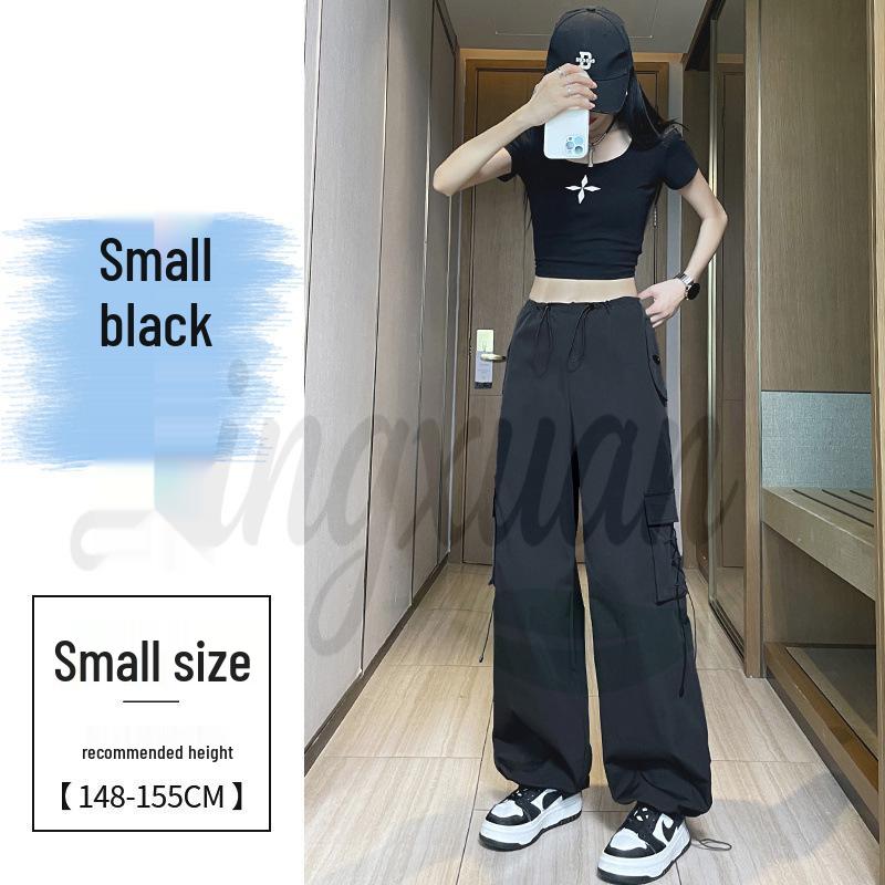 Women s Ice Silk High Waist Quick-Dry Tapered & Wide Leg Harem Sports Pants - Summer 2026 XS