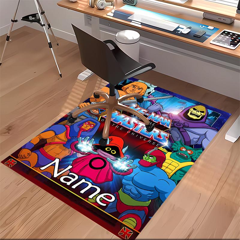 Custom personalization He-Man and the Masters of the Universe Print Area Rug - Soft, Washable Non-Slip Indoor Mat,Living Room,Home&Office Decorative R