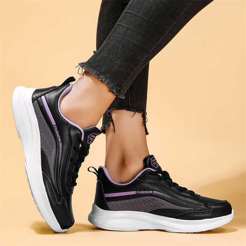Fashion Normal Leather Flat-heeled Women Daily Shoes Casual Sneakers 33 Size Vintage Boot Sports Original Sneakersy Shose