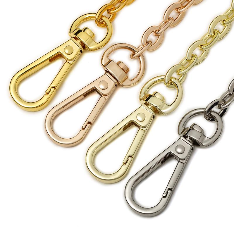 Pure Copper O-Shaped Chain Bag Extension & Decorative Pendant Accessory