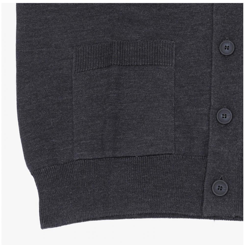 MaiSon KitSune Double Fox Head Patch Men S Cardigan Om051cfkt1036 P190
