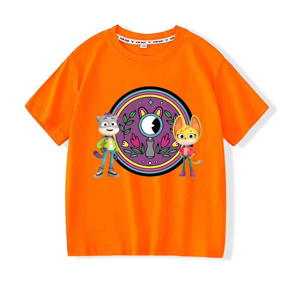 The Creature Cases T-Shirt Jungen Und Mädchen Cartoon-T-Shirt 100% Baumwolle Sommer T-Shirts Lässig Bequem Hohe Qualität O-Ausschnitt Oberteile