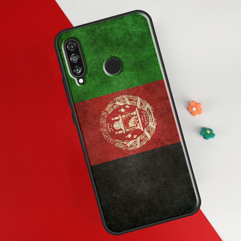 Afghan Afghanistan Flag Case For Huawei Honor 50 P20 P30 P40 P50 Pro Lite P Smart Z 2019 2021 Nova 5T Phone Cover