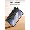 Original Hign Quality Hinge Case For Samsung Galaxy Z Fold 7 6 5 4 3 Touch Pen + Tempered Glass Film Protect Fold Kickstand Case