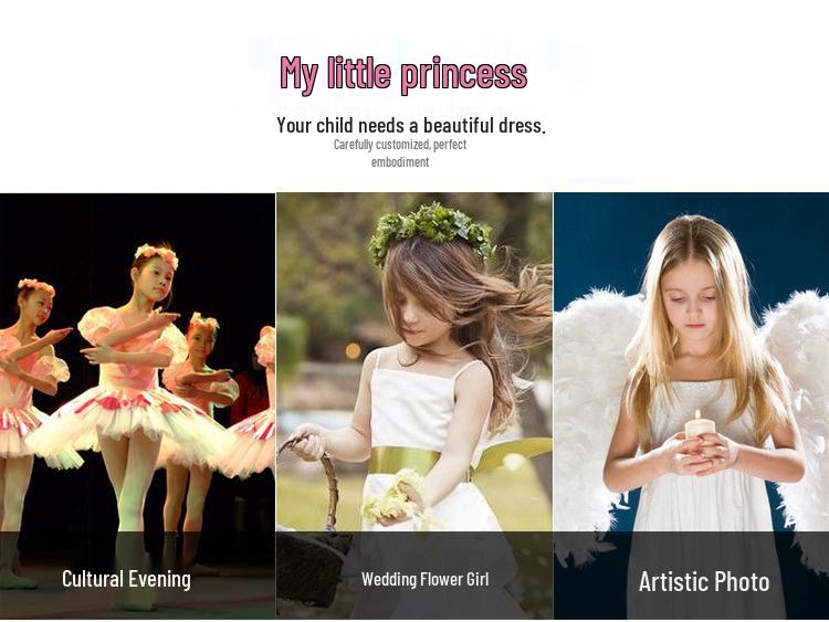 European-American Girl's Halloween Spider Web Sequin Patchwork Festival Dress