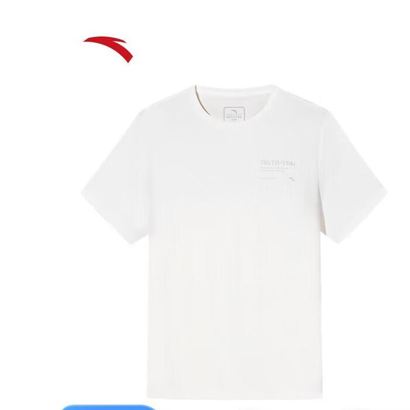 ANTA Men s Li Ren Yarn Ice Silk Short-Sleeve T-Shirt M
