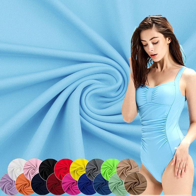 Spandex Fabric,4 Way Stretch Lycra Knit Fabric for Tops Dance Yoga Swimwear Photo Backdrop Drapes Diy many colors Sewing Fabric