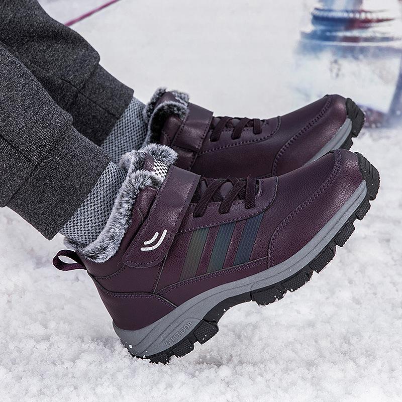 Cotton shoes winter new velvet thickened cotton boots outdoor walking shoes snow boots sports shoes tide