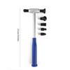Professional Aluminum Car Body Dents Removal Tool 6 Interchangeable Head Suitable For Vehicle Hails Dents Scratch Repair
