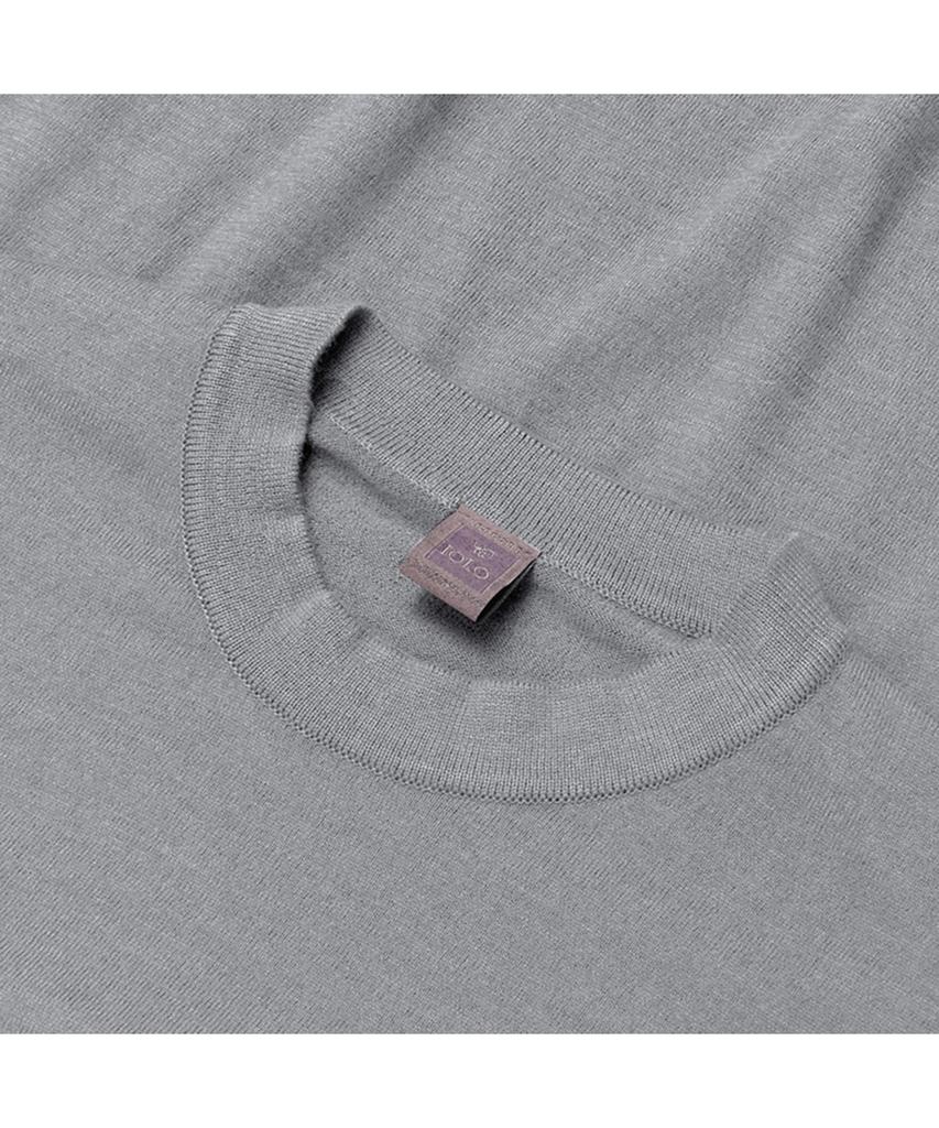 IOLO Supima High Round_Light Gray