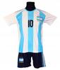 MESSI ARGENTINA Football Kit - Size 134 + Shin Guards
