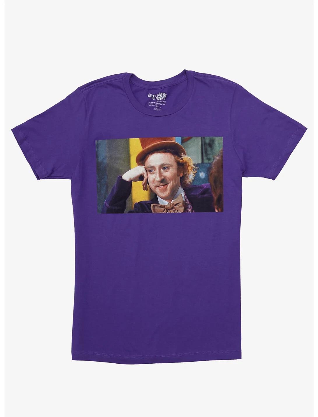 Willy Wonka & The Chocolate Factory Mens Condescending Wonka Meme Shirt NWT S-XL 4XL