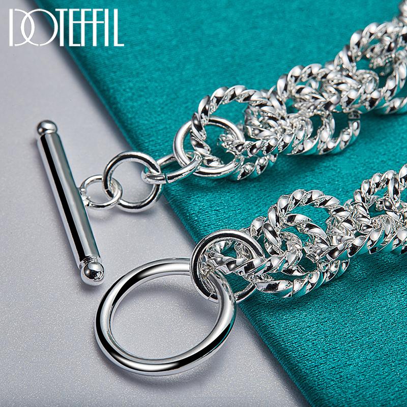 Bracelet Cercle Argent Magnifique Bijoux