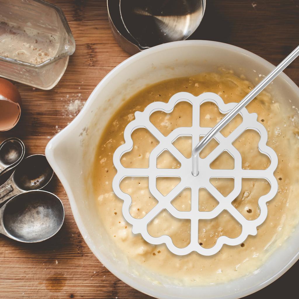 6 stk Vaffelrosetter Former Aluminiumslegering Rosetter Kakeformer Enkel å Bruke Vaffelrosettlager Egnet for Baking