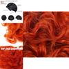 Red Retro Curls Long Wig For Women Cosplay Party Halloween Costume