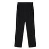 Pantalones Rectos Cropped de Cintura Alta para Mujer Primavera/Verano 2026 con Cintura Elástica Trasera
