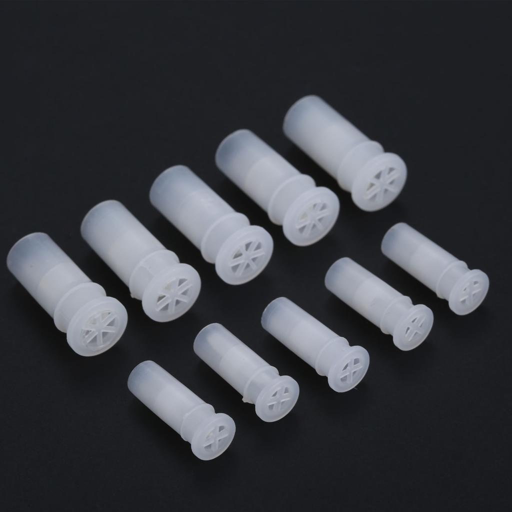 100 Pezzi Giocattolo di Plastica Rumorino Inserimento Squeaker Bianco Cane Giocattolo Gatto Squeakers Scarpe Riparazione Fissaggio Animale Domestico Bambino Giocattolo Rumorino Inserimento