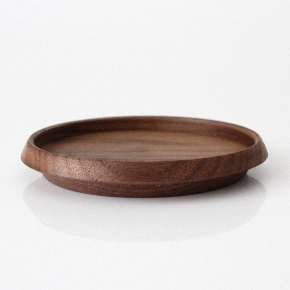 MUSEO Coasters, 88mm, Set of 5, with Box (Walnut)