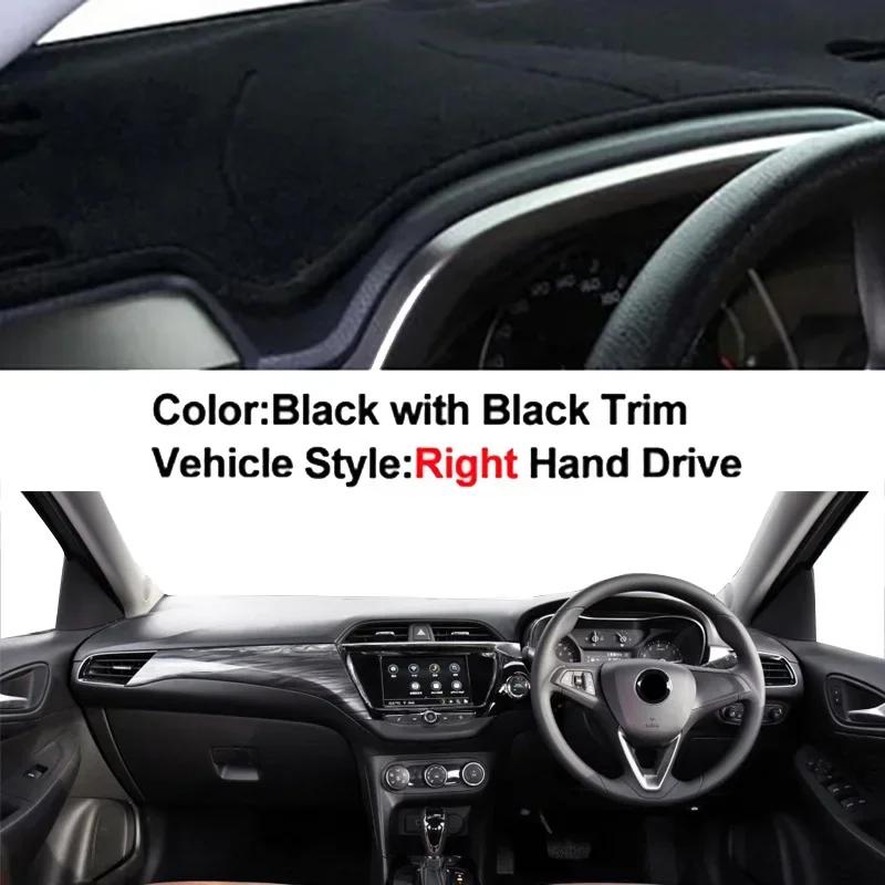 Car Dashboard Cover Non slip pad For Buick Excelle 2018   RHD LHD Console Car Dash Mat Sun Shade Pad Anti-UV Cushion