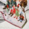 Bohemian Christmas Tapestry Blanket - Thick, Anti-Cat Claw Sofa Cover