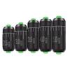 100 Pcs Fishing Weight Sinkers Down Corner Design Lightweight Good Concealment Unique with Plastic Box Reduce Fish Alertness