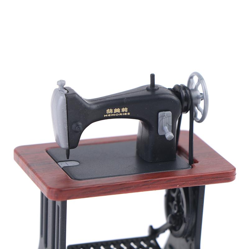 Dollhouse Decoration Mini Furniture Imitation Sewing Machine Model