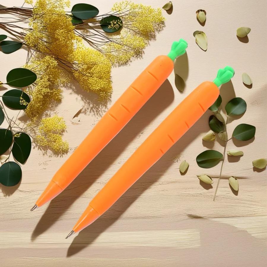 10Pcs Creative Automatic Pencil, Cartoon Fruit Writing Constant Pencil,  Calligraphy Brush Plastic Activity Pencil