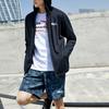 Anta Solid Color Hooded Letter Print Casual Jacket Men Jacket Black 952127715-3