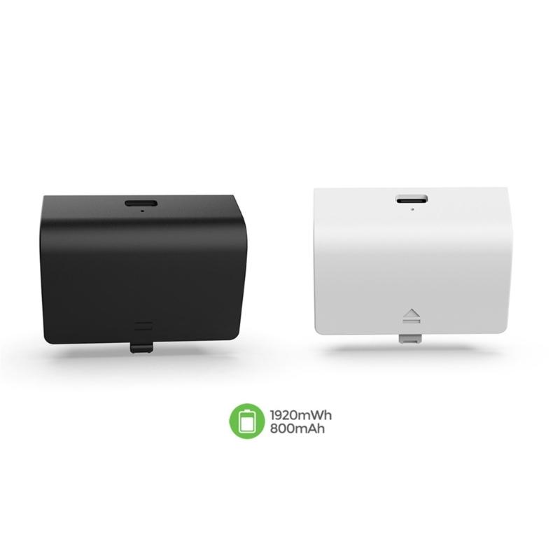 Game Controller Rechargeable Battery Pack for SeriesS Gamepad Batteries with Indicator Battery Pack and 80cm USB Cable