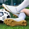Large size low-top football shoes, light game training shoes for young and young students, medium and large children's long broken nail sports shoes