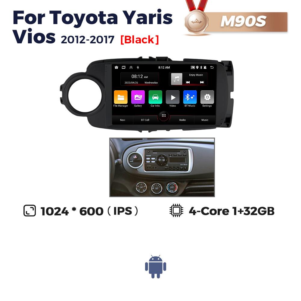 

Автомобильное радио Navifly Android Auto Wireless 8-Core для Toyota Yaris 2012-2017 GPS CarPlay Monitor Автомобильные интеллектуальные системы Stereo BT