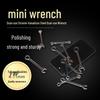 10-Piece Metric/Imperial Mini Mirror Polish Open/Box-end Combination Wrench Set