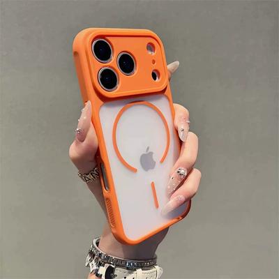 Luxury Heat Dissipation Matte Skin For Magsafe Phone Case For iPhone 17 Air 16 15 14 13 12 11 Pro Max Plus Magnetic Charge Cover