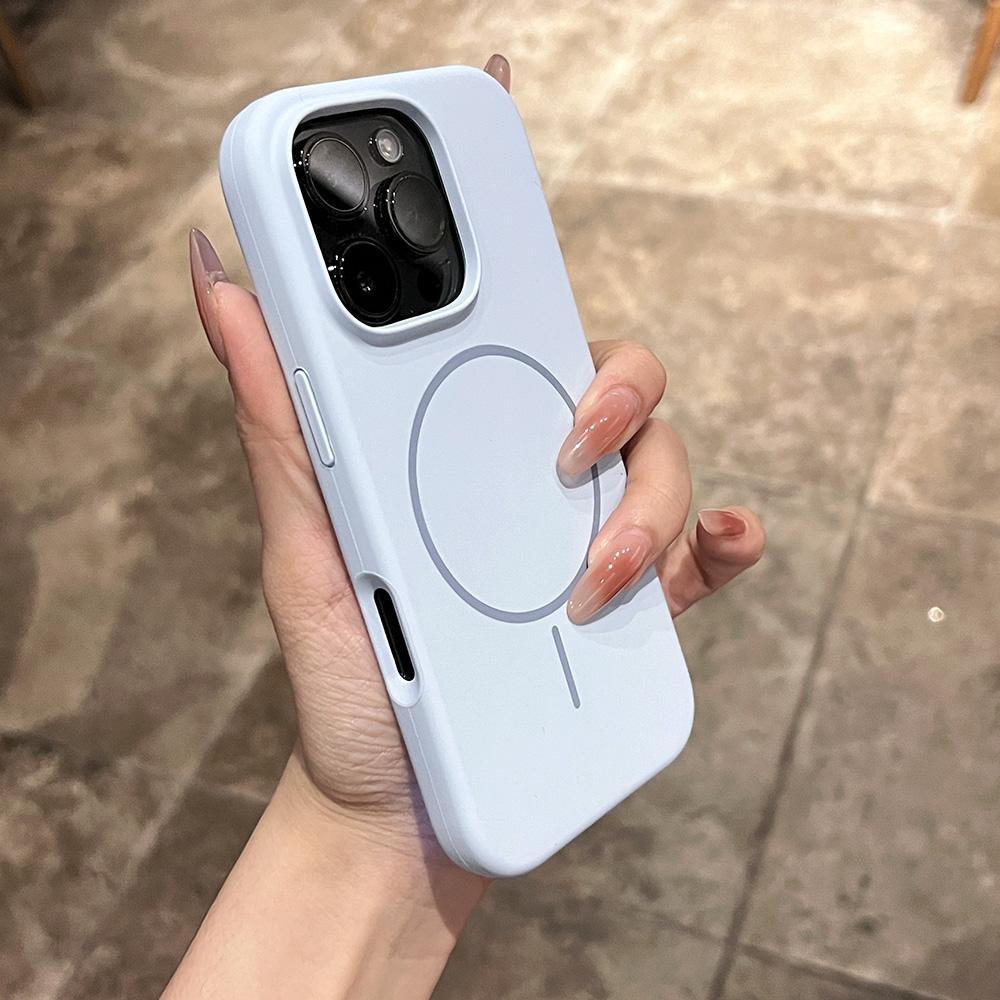 

For Magsafe Original Liquid Silicone Phone Case For iPhone 15 16 Pro Max 16E 14 Plus 13 12 11 Magnet Wireless Charge Back Cover For iPhone 11
