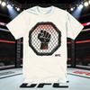 2026 Summer UFC Logo Fighting Graphic Tshirt Women Sports Cotton Short Sleeve Loose Leisure Fitness Shirt Unisex