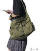 Lenlock Canvas Tote Bag with Zipper, Large Capacity, ShoulderCrossbody Bag, Lightweight, Large, Stylish (Off-White)