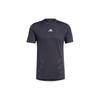 T Shirts Men's Black Crew Neck Moderate IX5374