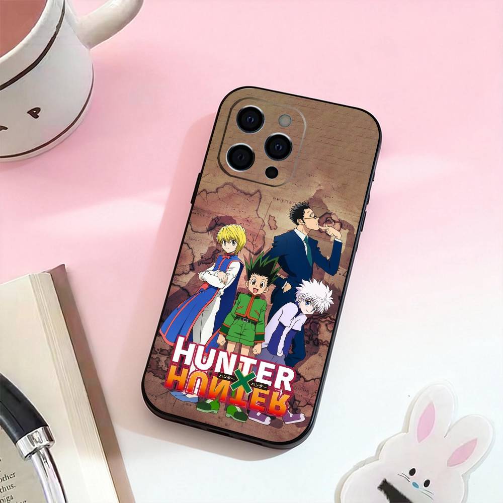 

Anime H-Hunter X Hunter Phone Case For iPhone 17,16,15,14,13,12,11 Plus,Pro,Max,XS Silicone Soft Cover iPhone13