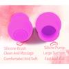 Lip Plumper Device Buty Mouth Quickly Face Cln   Silicone Lip Pump With Brush