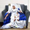 Star Player Kylian Mbappé Blanket Ultra-Soft Great for Office Chair Seaside Bed for All Seasons Modern Ideal Gift for Friends Family Couples Picnic