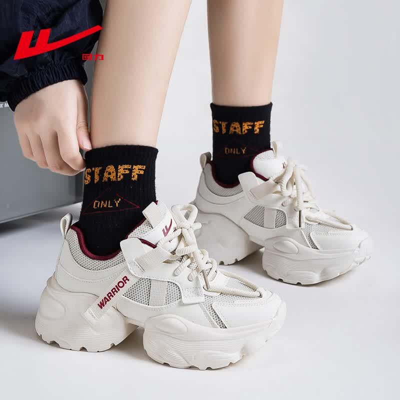 Warrior Women's Chunky Platform Casual Sports Shoes
